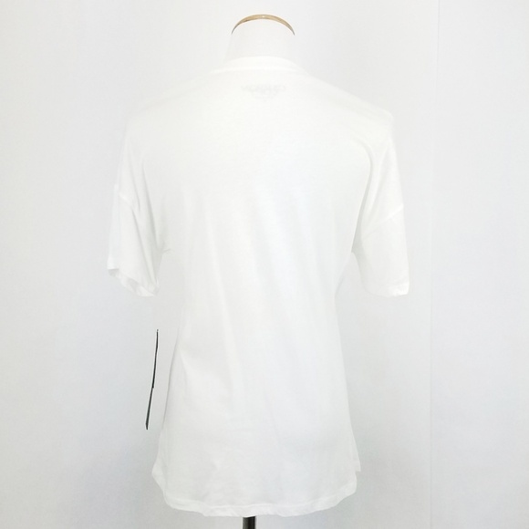 Carbon Copy White So Lovely Graphic T-Shirt Top - Picture 3 of 4